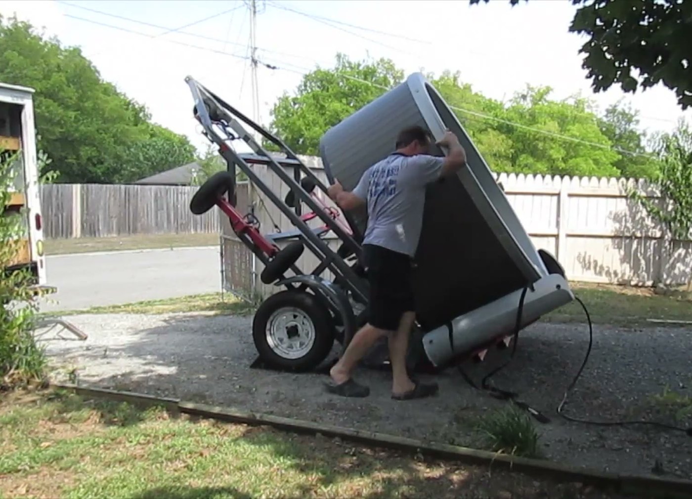 1 Man 1 Van movers on a job in Orlando